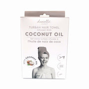 Danielle Creations Grey Infused Hair Turban Grey - Coconut Oil