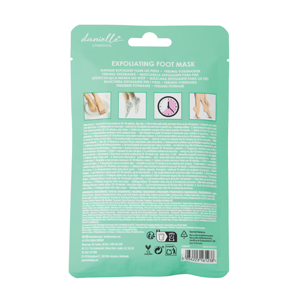 Danielle Creations Exfoliate & Peel Foot Mask