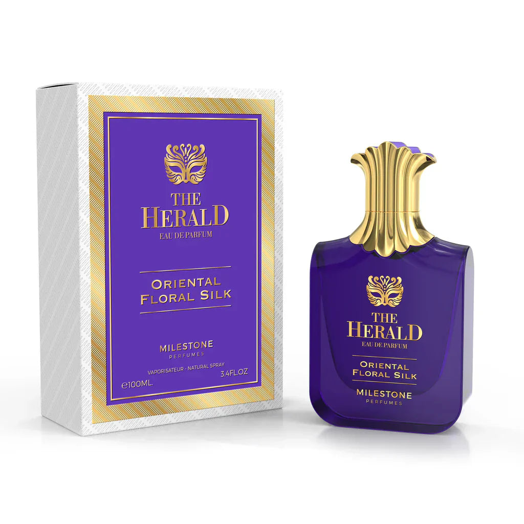 Inspired by Queen of Silk -  The Herald Oriental Floral Silk
