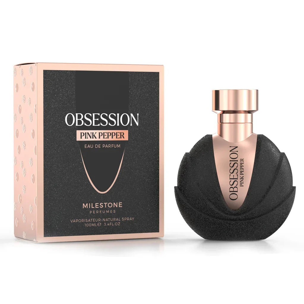 Inspired by Black Opium YSL -   Obsession Obsession Pink Pepper 100ml X 4