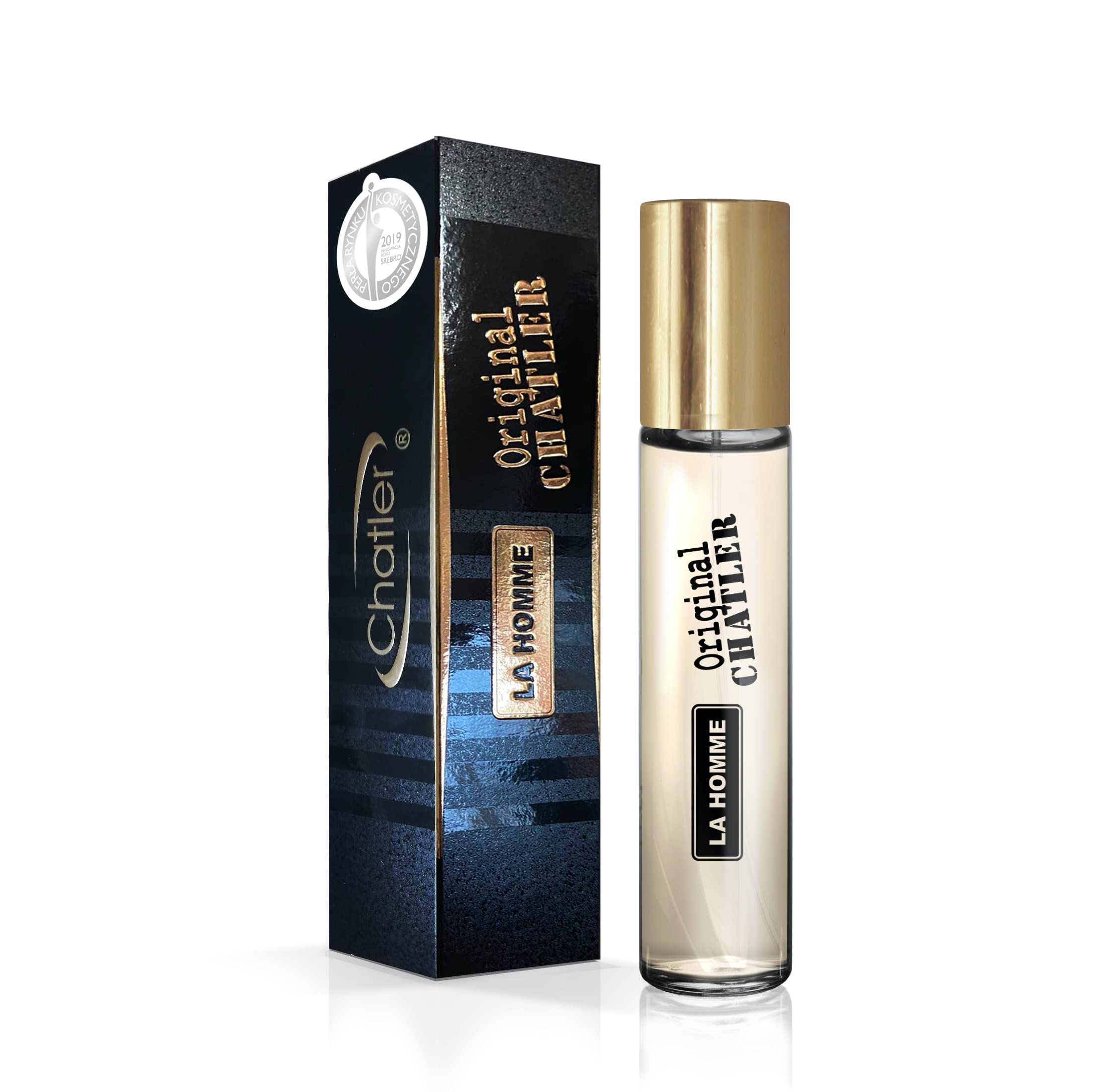 Inspired by Jean Paul Gaultier Le Male -  La homme chatler Men Eau De Parfum 30ml plus free tester