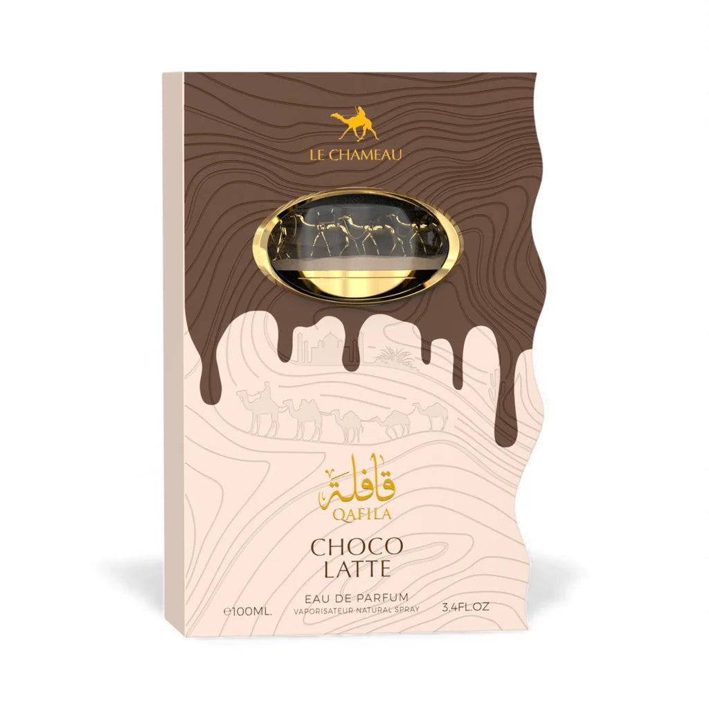 Inspired by Ariana Grande Cloud  with a twist - LE CHAMEAU Qafila Choco Latte Eau De Parfum 100ML