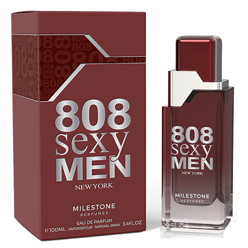 Inspired by 212 Sexy Men by Carolina Herrera -  808 Sexsy Men 100ml EDP