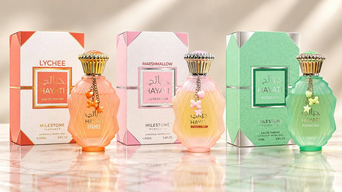 MILESTONE Hayati 100ml collection x 3