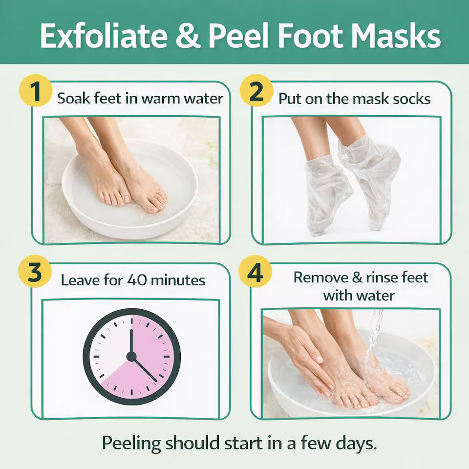 Danielle Creations Exfoliate & Peel Foot Mask