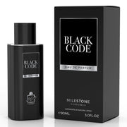 Inspired by Armani Code - MILESTONE Black Code (Pour Homme)  90ML EDP