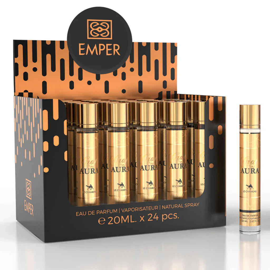 Inspired by Kayali Invite Only Amber 23 -  Craft Aura 23x 20ml Plus 1 Free Tester
