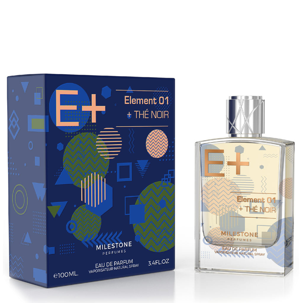Inspired by Molecule 01 + Black Tea -  ELEMENT 01 + THE NOIR 100ML EDP
