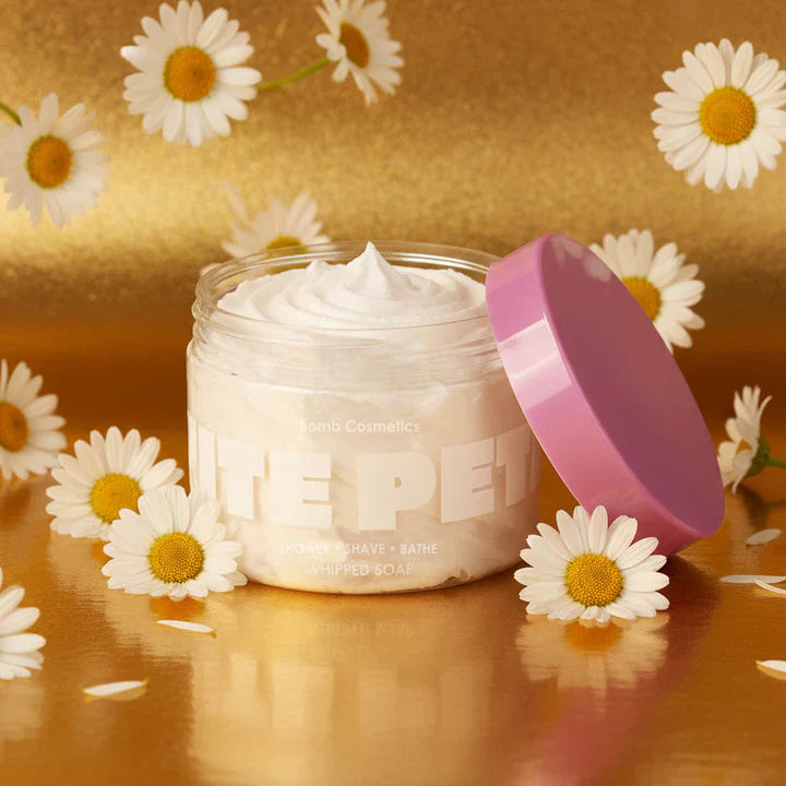 White Petals Whipped Soap