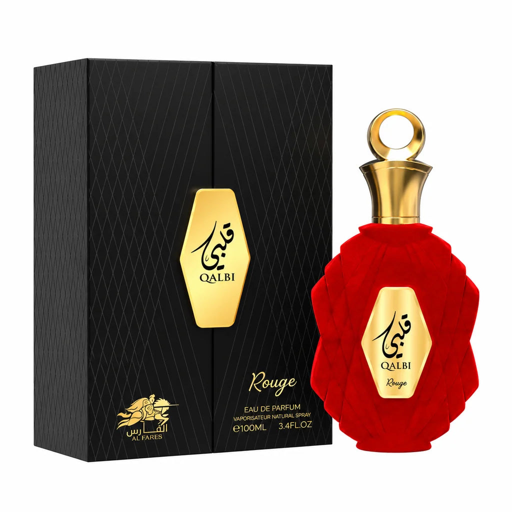 Inspired by a twist of My Way Nectar and Fleur Narcotiqe - AL FARES Qalbi Rouge Eau de Parfum 100ml