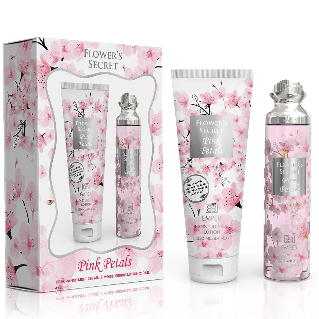 Inspired by Burberry Her EDP -  Gift Set Flower's Secret Pink Petals