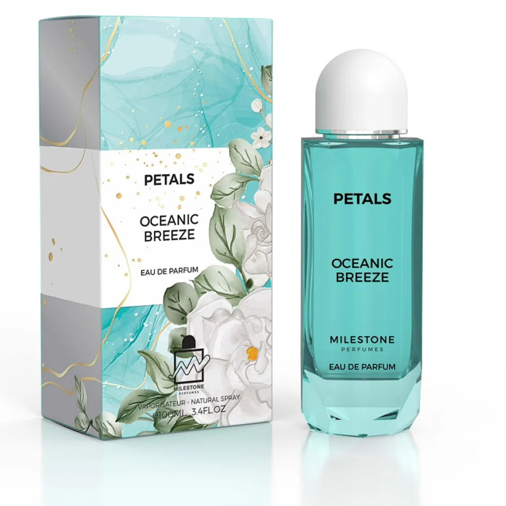 Inspired by Le Labo Thé Matcha 26-  MILESTONE Petals Oceanic Breeze 100ML Unisex EDP