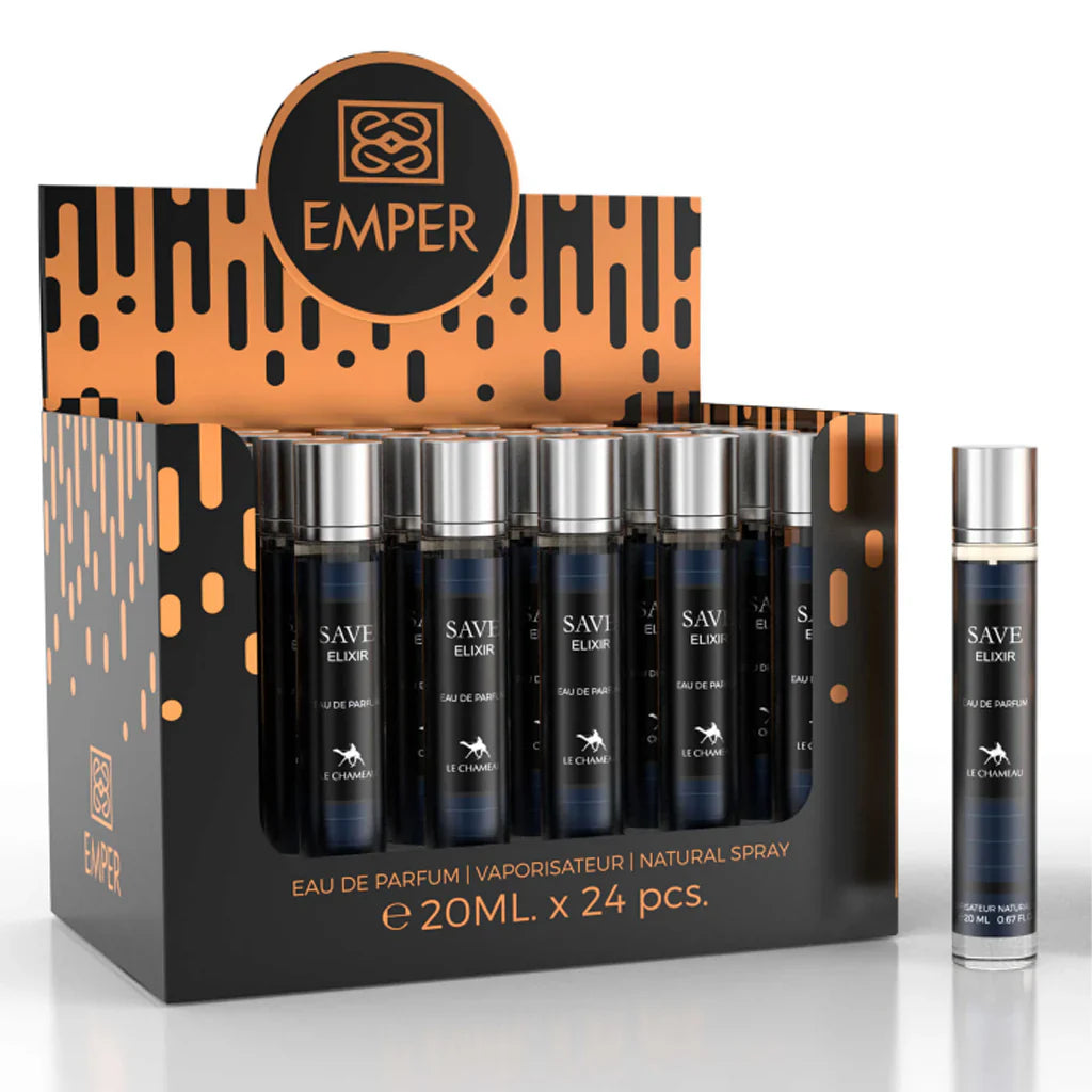 Inspired by Sauvage Elixir -  Save.Age Elixir 23x 20ml Plus 1 Free Tester