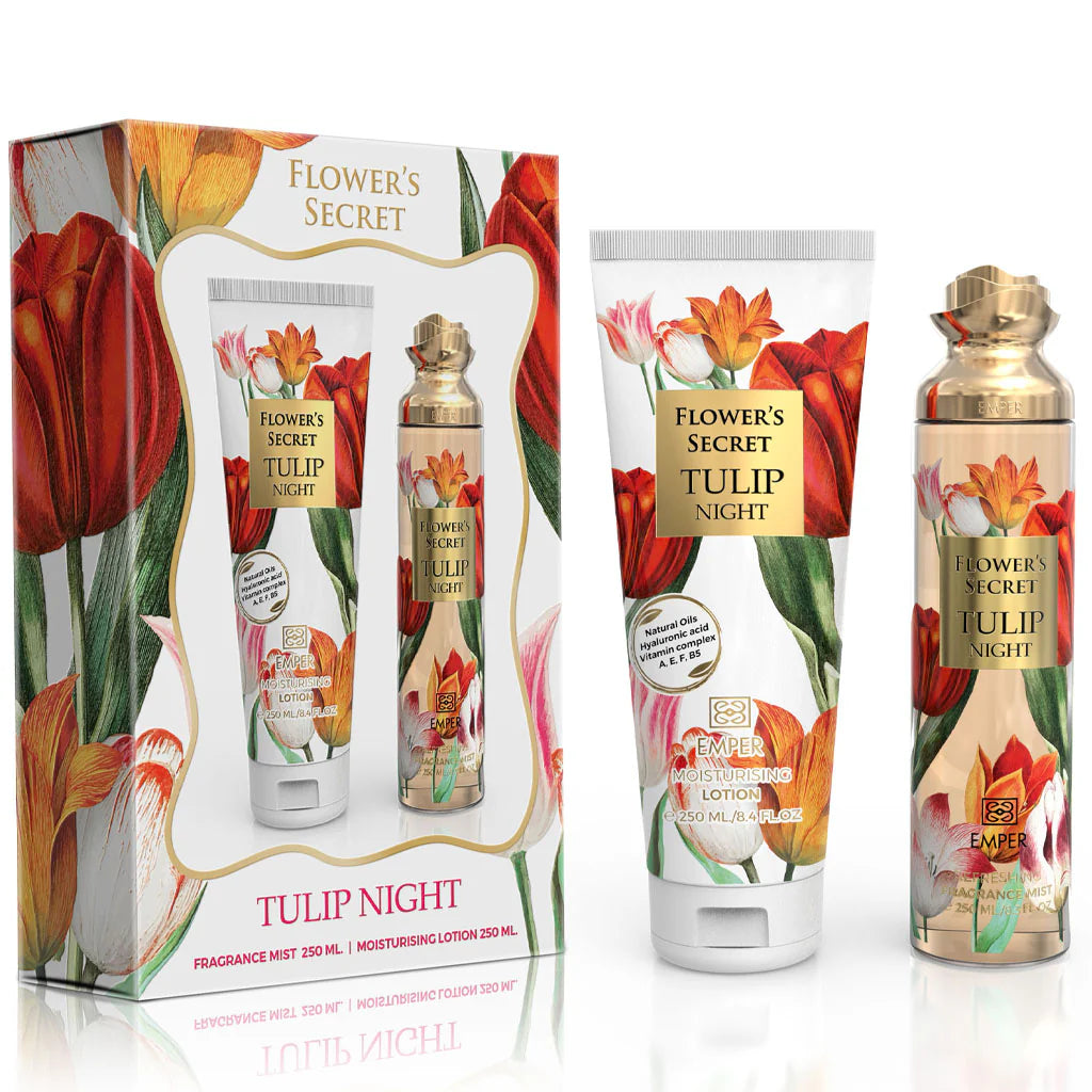 Inspired by Ed Hardy Women (Christian Audigier) -  Gift Set Flower's Secret Tulip Night