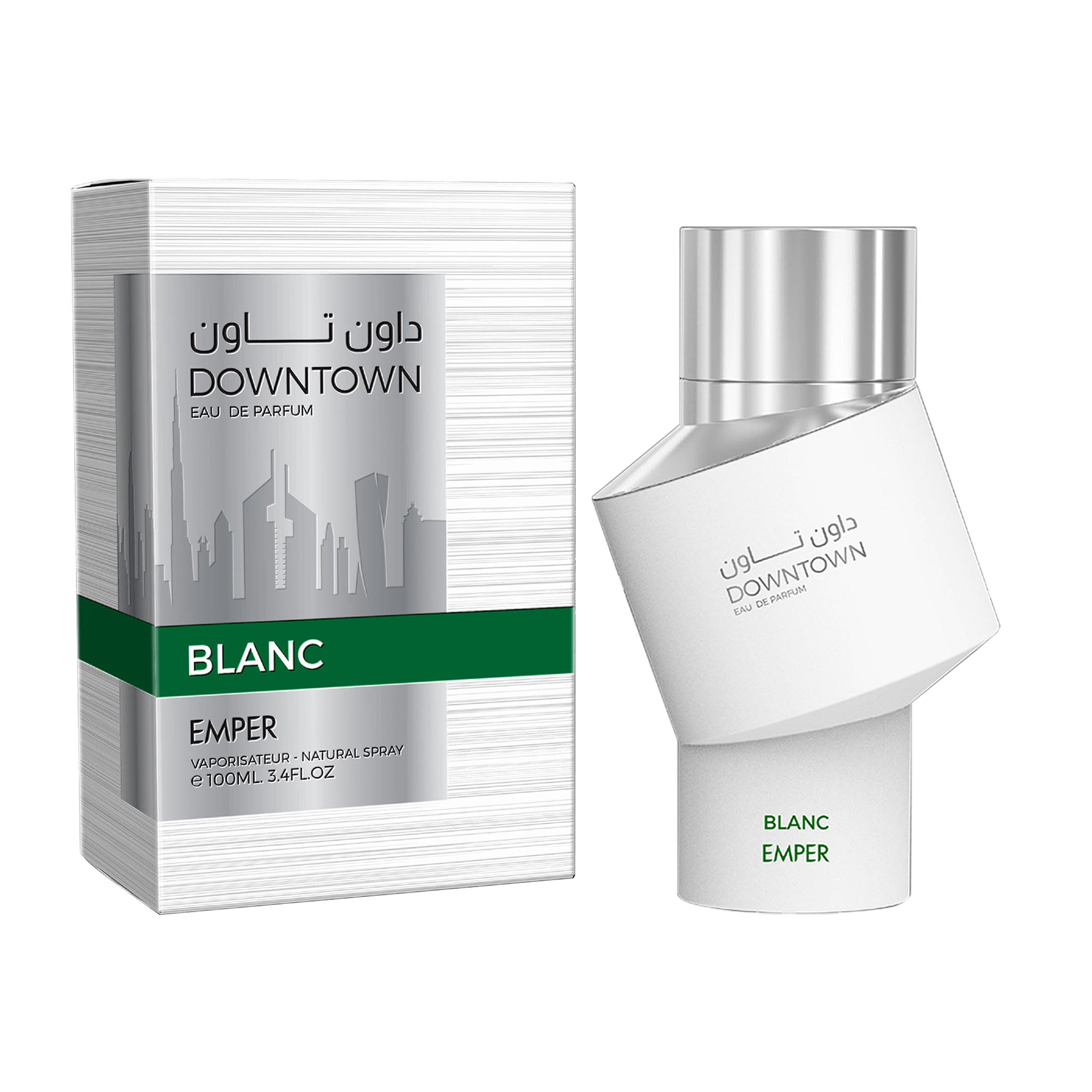 Inspired by lacoste L12 Blanc - Blanc Downtown Eau De Parfum – 100ML