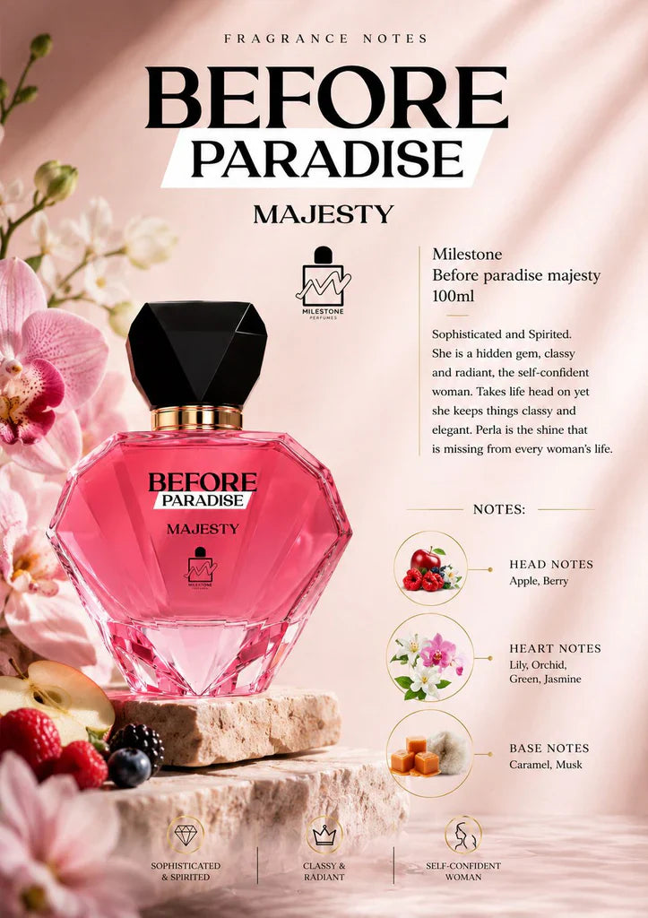 Inspired by Prada Paradox intense - Before paradise majesty 100ml EDP