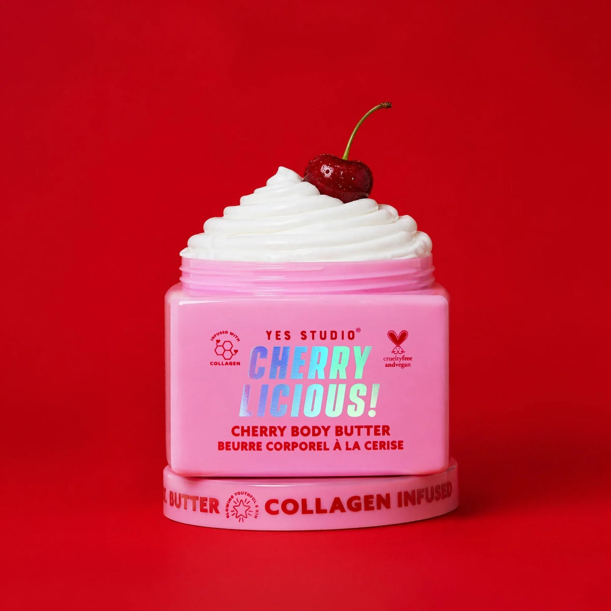 Yes Studio Body Butter - Cherry 400g