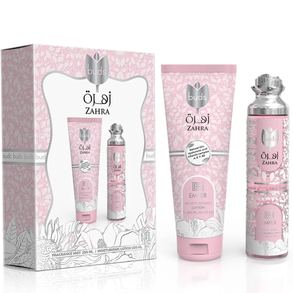 Inspired by  Lancôme La Vie Est Belle - LE CHAMEAU 2 in1 Gift Set Buds Zahra