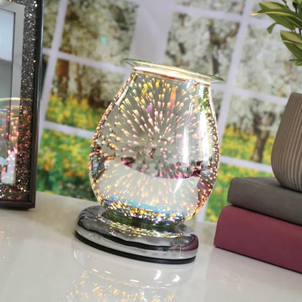 Electric Wax Melter Touch - 3D Burst Oval 16cm