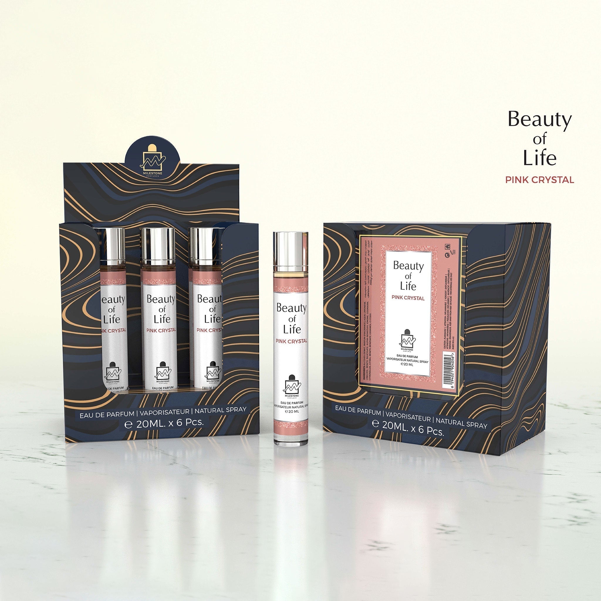 Inspired by Le vie Est Belle - Beauty of Life Eau De Parfum 5x 20ml Plus 1 Free Tester