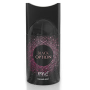 Inspired by Black Opium YSL  PRIVE Black Option Perfume Deodorant 250ml