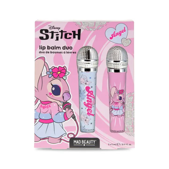 Lip Balm Disney Stitch Duo Strawberry & Blueberry Fragrance