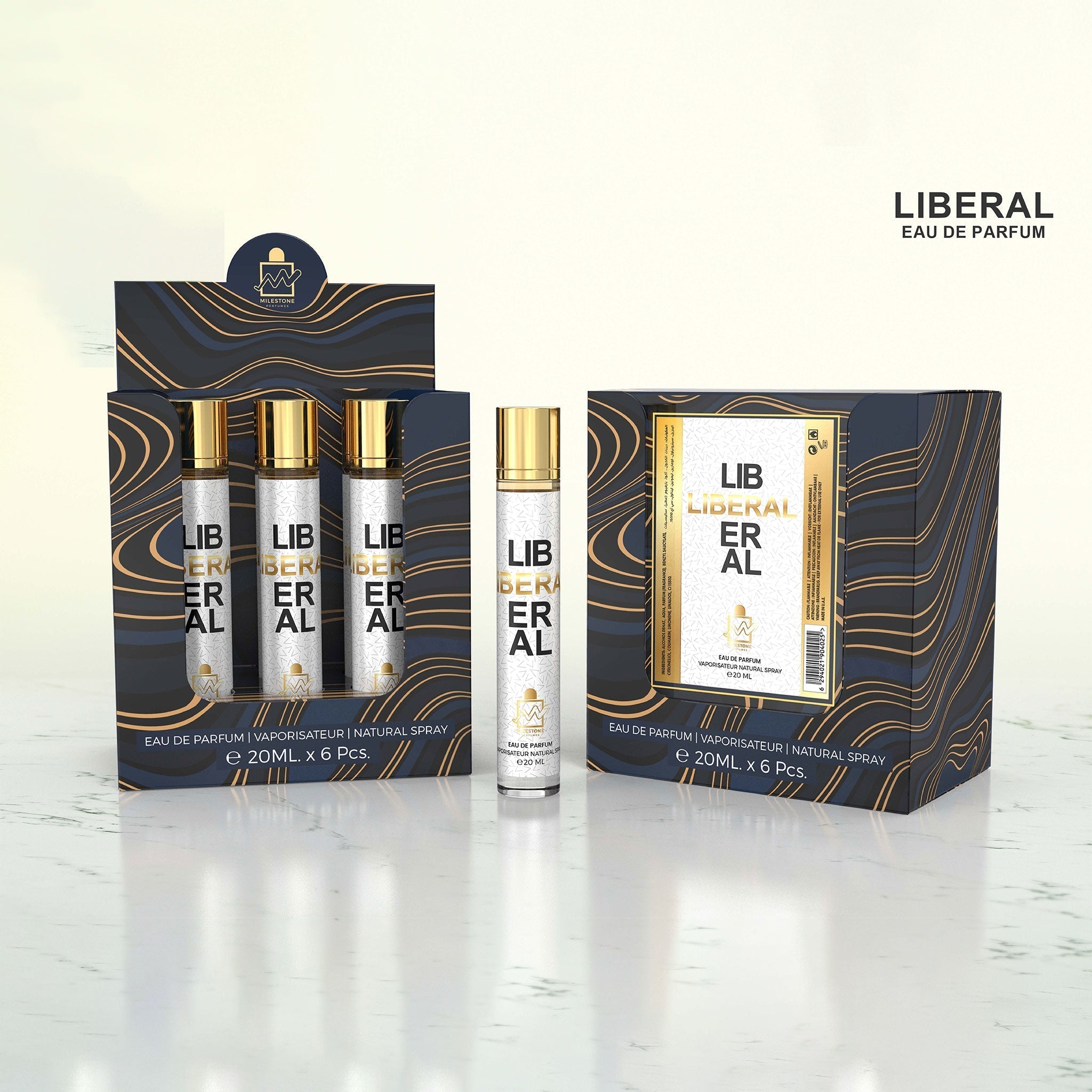 Inspired by Libre YSL -  Liberal (Pour Femme) Eau De Parfum 5x 20ml Plus 1 Free Tester