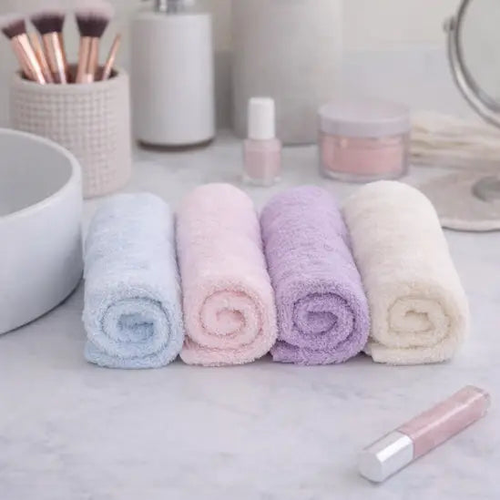 Erase Your Face Makeup removing Cloths 4pk Pastel