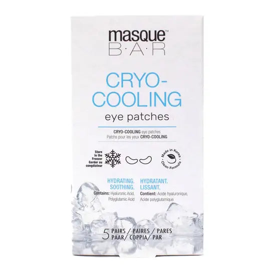 Masque BAR Cryo-Cooling Under Eye Patches Pack of 5 pairs
