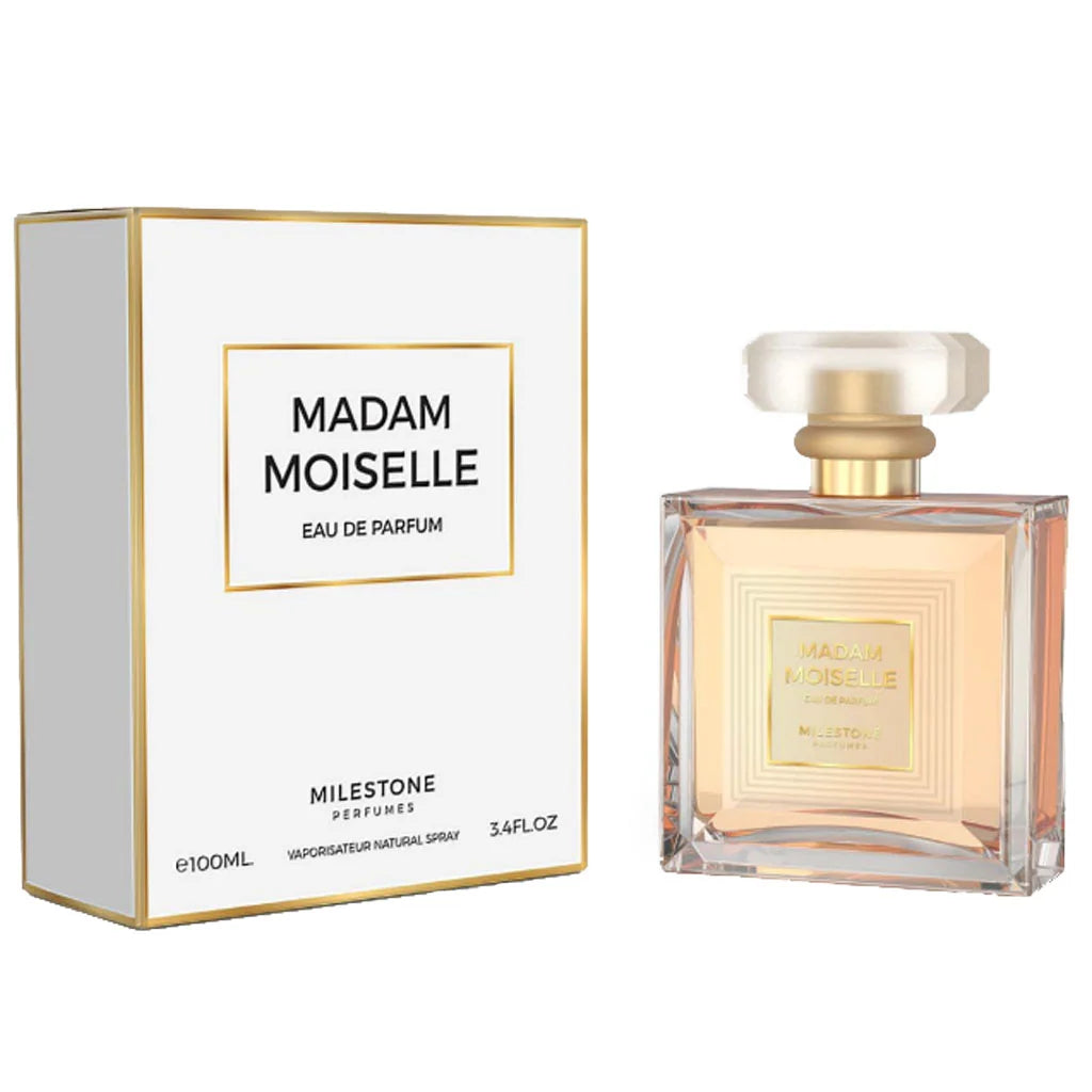 Inspired By Mademoiselle  Eau De Parfum MILESTONE MADAM MOISELLE Pour Femme 100ml EDP