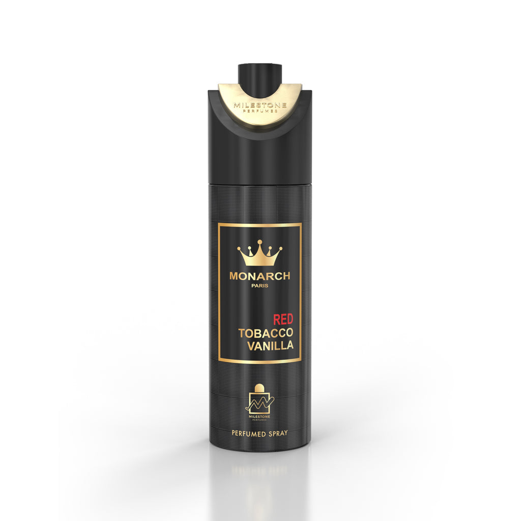 Inspired by Red Tobacco Mancera -  Monarch Red Tobacco Vanilla Unisex - 200ML Deodorant