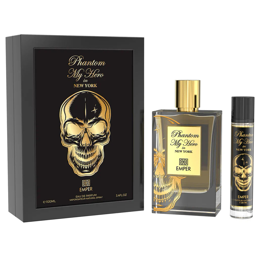 Inspired by Kilian's Black Phantom - My Hero In NewYork 100ML + 20ML Eau De Parfum
