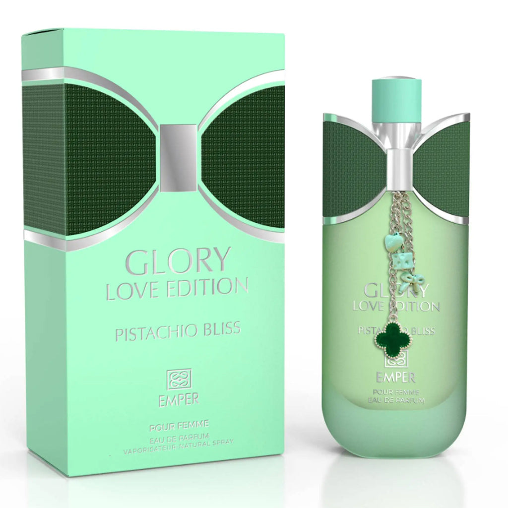 Inspired by Yum Boujee Marshmallow - Glory Love Edition Pistachio Bliss 100ML EDP