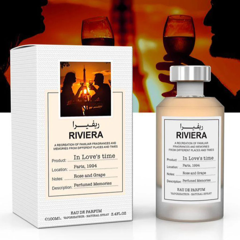 Inspired by Penhaligon's Halfeti-  MILESTONE Riviera in Loves Time 100ml Eau De Parfum