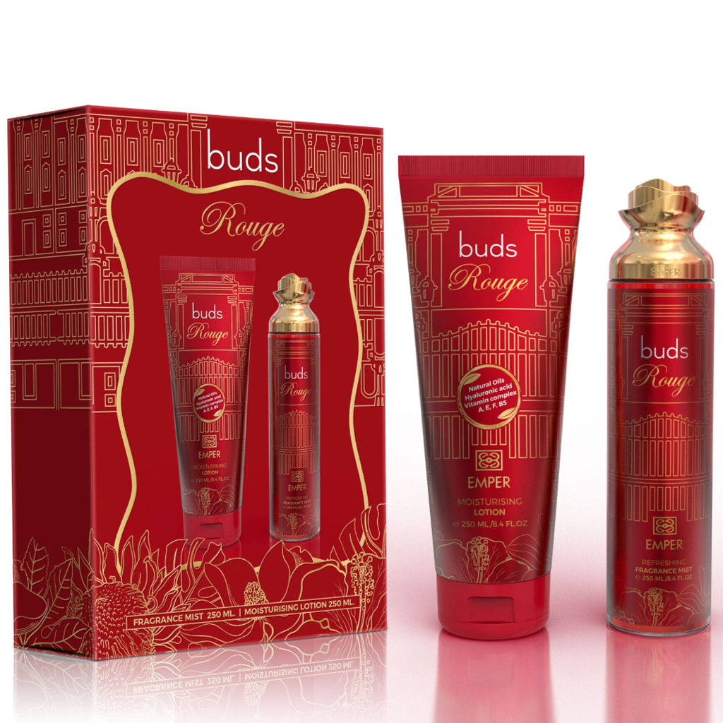 Inspired by bacarat rouge 2 in 1 Gift Set Buds Rouge