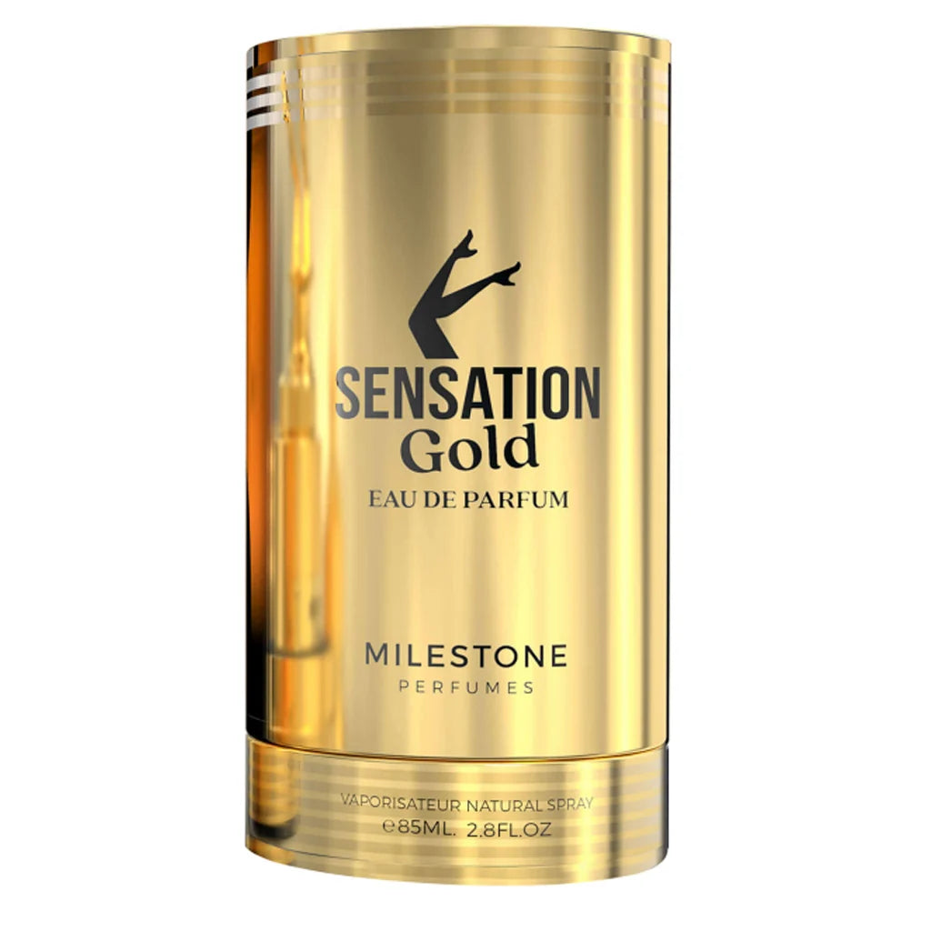 Inspired By jpg scandle gold  (EDP) -  MILESTONE SENSAYTION GOLD Eau De Parfum 100ml