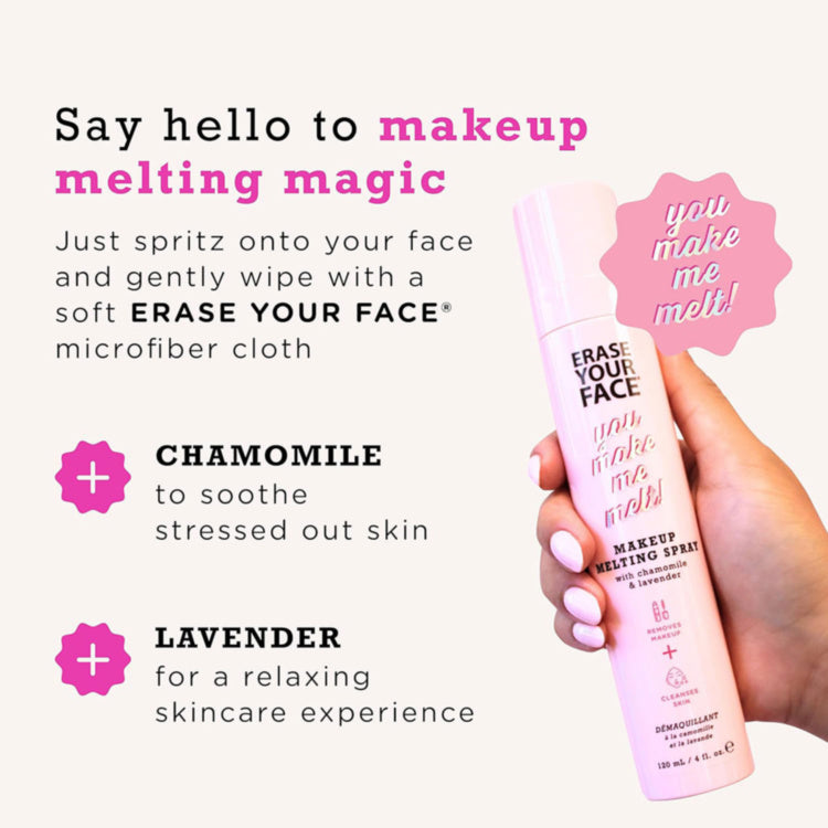 Erase Your Face Chamomile & Lavender Makeup Melting Spray