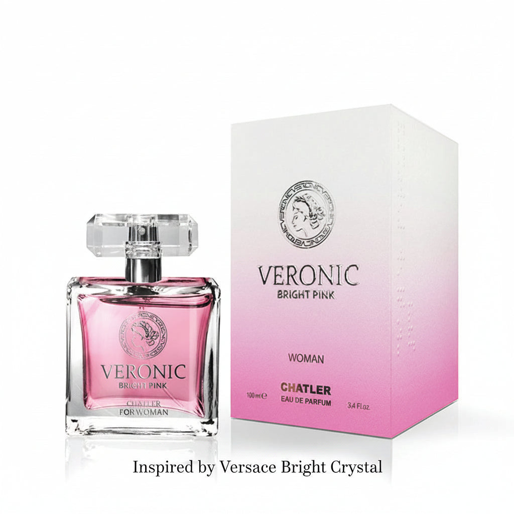 Inspired by Versace Bright Crystal - Veronic Bright Pink Woman EDP Inspired by Versace Bright Crystal