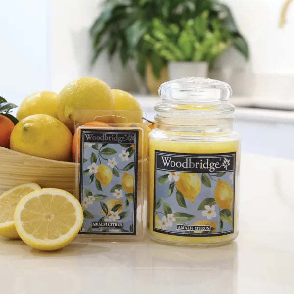 Amalfi Citrus Woodbridge Large Scented Candle Jar