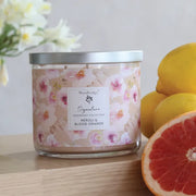Neroli & Blood Orange Wax Tumbler Candle Jar by Woodbridge 410g