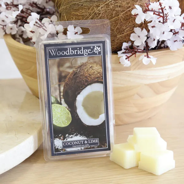 Coconut & Lime Scented Wax Melts