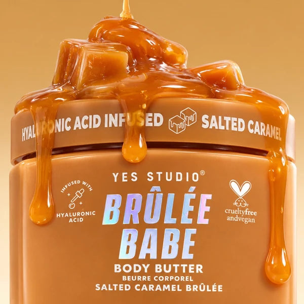 Body Butter Caramel Brulee 400g - Hyaluronic Acid Infused