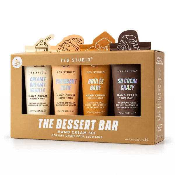Yes Studio 4PC Gourmand Hand Cream Set - The Dessert bar