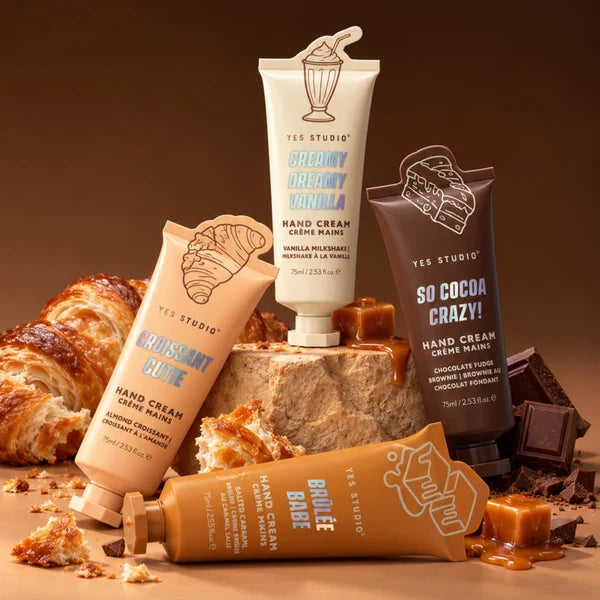 Yes Studio 4PC Gourmand Hand Cream Set - The Dessert bar